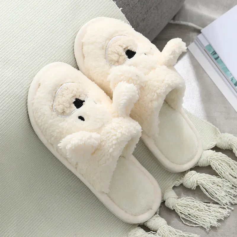 Zapatillas de casa de osito