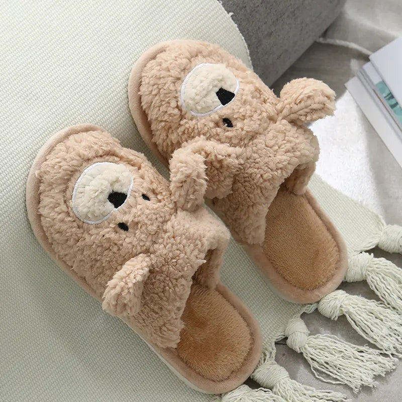 Zapatillas de casa de osito